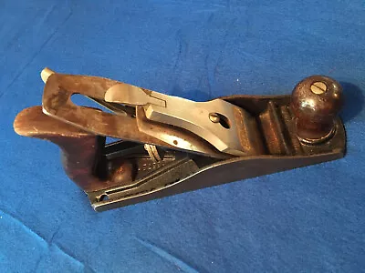 Vintage 9 3/4 Inch Stanley Wood Plane C557B Made In USA • $20