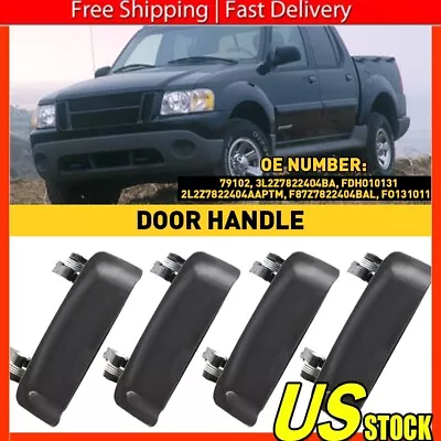 4pcs Outside Door Handle For Sport Ford Explorer Trac 2001-2005 Fit Left & Right • $34.99