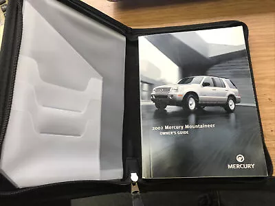 2002 Mercury Mountaineer Owners Manual OEM Free Shipping • $12.95