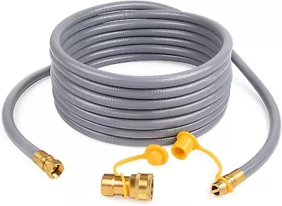 GASPRO 3/8-Inch Natural Gas Hose With Quick Connect Fittings (24 Feet) Propane • $59.87