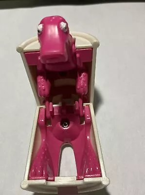 Vintage 1990 McDonald's Changeables Dinosaur Transformer Drink Tri-Shake-Atops • $9.75