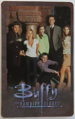 BUFFY THE VAMPIRE SLAYER 3-3/8  PHONE LIST Wallet Card 1998 Antioch • $14.52