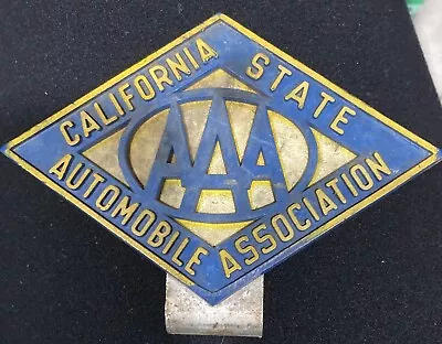 California State Automobile Association AAA License Plate Topper Original • $35