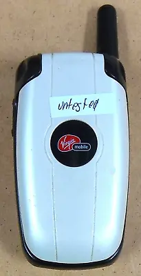 Kyocera Oystr KX9 / Oyster KX9D - White ( Virgin Mobile ) Rare Phone - Untested • $5.94