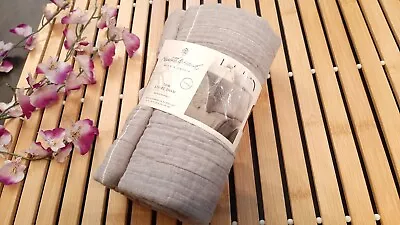 HEARTH HAND MAGNOLIA GRAY THIN STRIPE PILLOW SHAM Standard • $18