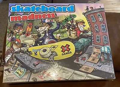 Skateboard Madness & The Skateboard Madness Crew X Games Board Game SEALED • $25.29