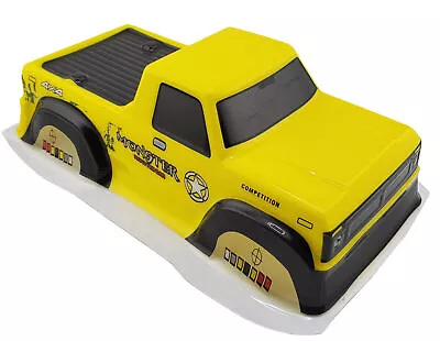 NHX RC Painted Body For Axial SCX24 / 1/24 Scale Crawler / Trucks - Yellow • $19.95