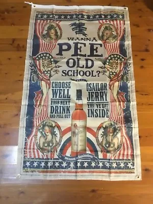 5x3 Ft AUS SELLER PRE OWNED Sailor Jerry Rum Bundy Rum Printed Poster Man Cave • $44