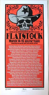 Flatstock Concert Poster 2003 Mike Martin • $31.93