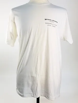 Michael Jackson 1992/1993 Dangerous World Tour Local Crew T Shirt • £50