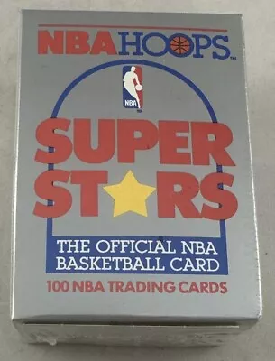 (Complete Set 100 Cards) 1990 NBA Hoops Super Stars Michael Jordan Bird Magic + • $19.95