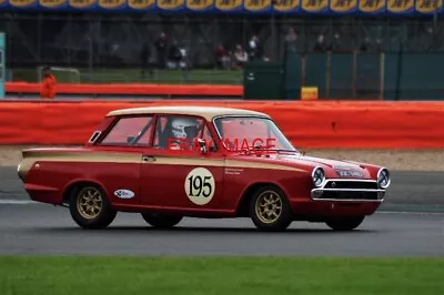 Photo  His Lotus Cortina Bearing His Father's Iconic Red And Gold Alan Mann Raci • £2.90