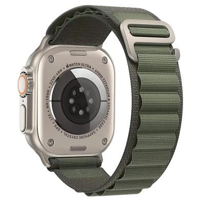 $7.85 • Buy F Apple Watch Ultra 2 Series 9 8 7 6 SE 49 45 41 44 42 Mm Alpine Loop Band Strap