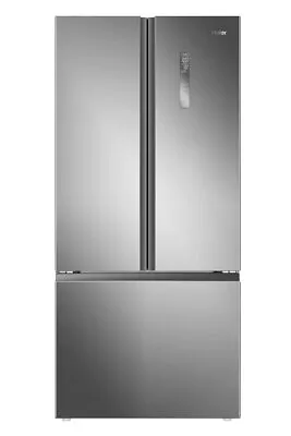 NEW Haier 489L French Door Frost Free Fridge Satina Silver HRF520FS • $1348