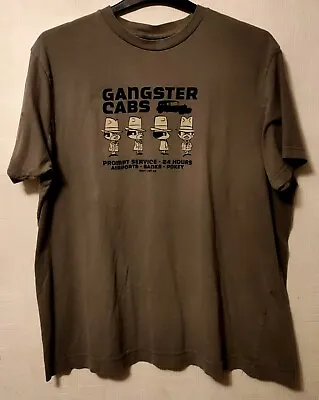 Gangster Cabs T Shirt 24 Hour Airports Banks Pokey Anthill Mob Wacky Races Xxl • £29.99