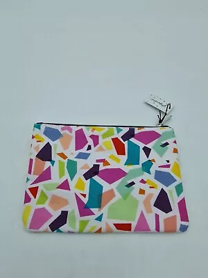 Paperchase Pastel Abstract Pencil Case Stationery Supplies • £4
