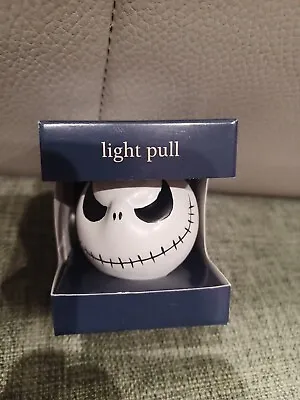 Disney Nightmare Before Christmas Jack Skellington Light Pull Bathroom • £9.99