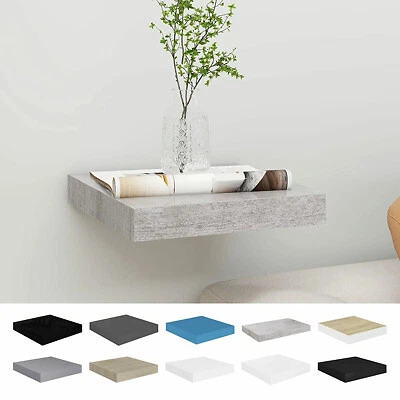 £14.99 • Buy  Floating Wall Shelves MDF Hanging Rack Multi Colours Multi Sizes VidaXL