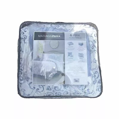 Madison Park 6 Piece Amia Comforter With Throw Pillows  King • $65