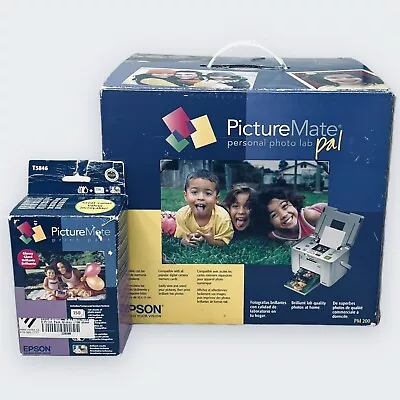 Epson PictureMate Pal PM200 Personal PhotoLab Digital Photo Printer & Print Pack • $199.99