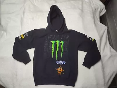 DC Shoes Ken Block 43 Hoodie Youth M Black Ford Monster Energy Drip *Read* • $59.99