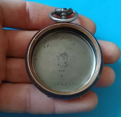 Billodes ACIER Military Swiss Vintage Pocket Watch Case 47 Mm.For Part • $38