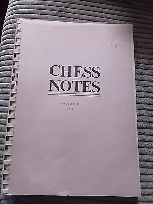 Chess Notes Jan-Feb 1988. • £1.99