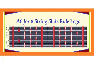 A6 Tuning For 8 Eight String Logo Refrigerator Magnet • $8.98