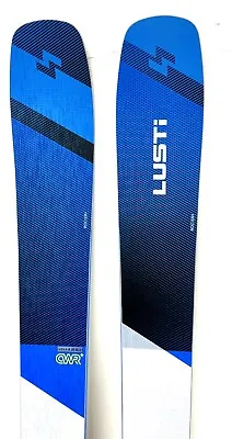 New 186 Cm Lusti CWR 95+ Men's Skis W/VIST Speedcom Plate W/VSP 412 Bindings • $550