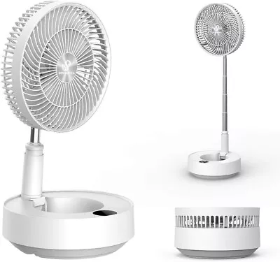 Snowpea Quiet Desk Fan Oscillating Room Fan 5 Speeds 25dB Silent Table Fan Air • £47.99