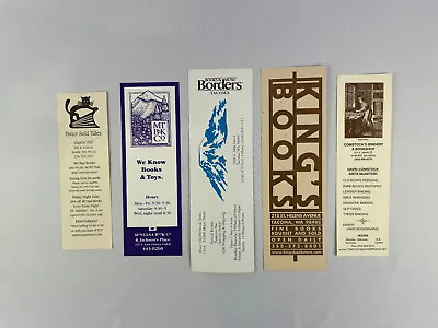 Bookstore Advertising Bookmarks Vintage Northwest U.S. Lot Ot 5 • $9.99