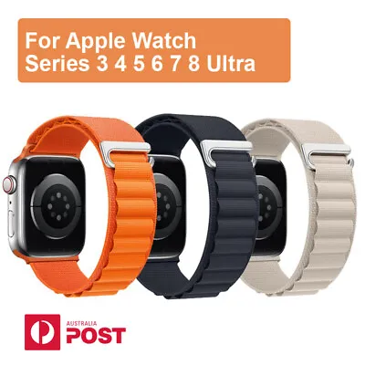 $5.99 • Buy Alpine Loop Apple Watch Band Strap IWatch Series 9 8 7 6 5 SE 40 41 44 45 Ultra