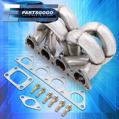 For Civic DelSol Integra B16 B18 T3 / T4 Turbo Exhaust Manifold + 38mm WG Flange • $103.99