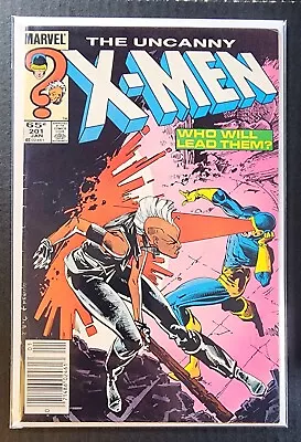 UNCANNY X-MEN #201 Fine Marvel 1986 1st App Nate Summers AKA Cable • $7.99