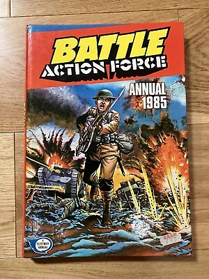 Battle Action Force Annual 1985 Unclipped Rare ( GI JOE COBRA FIGURE ORIGINS) • £19.99