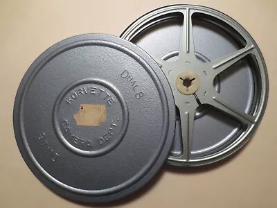 8mm Dual 6 Inches Korvette Camera  Depmetal  Movie Film  Reel In Protective Case • $6.95