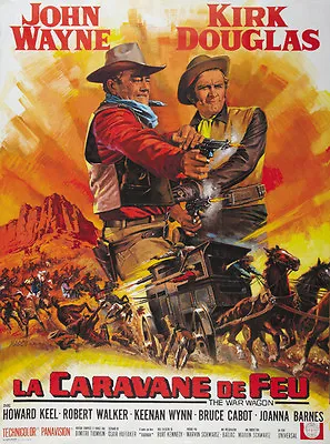 The War Wagon (1967) John Wayne Movie Poster Print 3 • $5.99