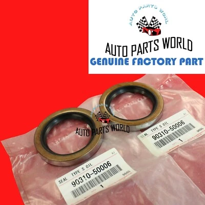 Acaigel New Rear Axle Oil Seal Set Of 2 For Toyota 4Runner Tacoma