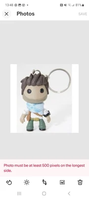 £19.99 • Buy UNCHARTED NATHAN DRAKE SACKBOY KEYRING Sony PS4 LittleBigPlanet