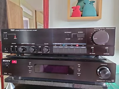 £80 • Buy Trio Kenwood Ka-550 Integrated Amplifier 1986 With Mc/mm Phono Stages