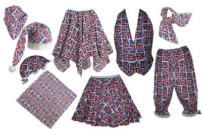 £12.45 • Buy Childs Union Jack Flag King Charles Coronations Fancy Dress Lot  [Age 8-12]