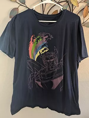 Voltron - Mens - T-Shirt - Legendary Line Drawing Rainbow - Loot Crate - Size XL • $9