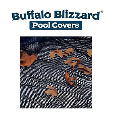 $59.92 • Buy Buffalo Blizzard Oval Swimming Pool Leaf Net Cover (Multiple Sizes)