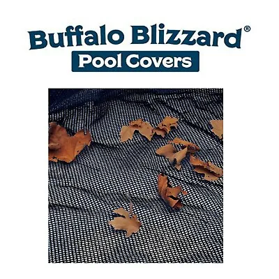 $49.94 • Buy Buffalo Blizzard Rectangle Swimming Pool Leaf Net Cover (Multiple Sizes)