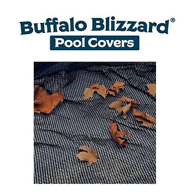 Buffalo Blizzard Rectangle Swimming Pool Leaf Net Cover (Multiple Sizes) • $124.92