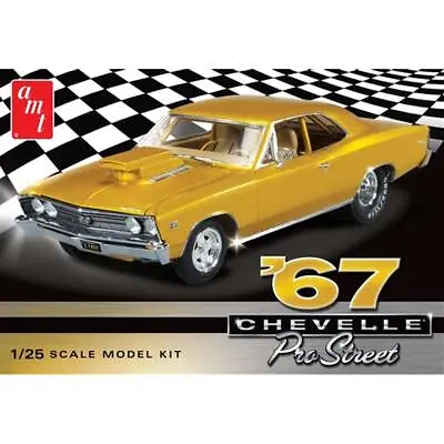$23.99 • Buy AMT 1/25 1967 Chevy Chevelle Pro Street AMT876 Plastics Car/Truck 1/24-1/25