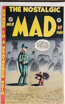 The Nostalgic MAD #8 Boarded & Bagged Free Shipping • $14.99