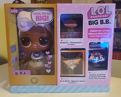 LOL Surprise Big B.B.- D.J.! Brand New Free Shipping. Box Playset. • $38