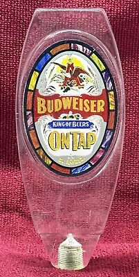 Vintage 1970’s Budweiser King Of Beers Bud On Tap Advertising Beer Tap Handle • $9.99