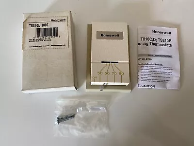 Vintage Honeywell Thermostat- TS810B 1007 - Complete With Box & Instructions • $34.99